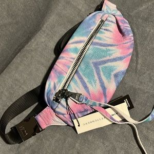 NWT Aimee Kestenberg Milan Bum waist bag leather tie-dye!